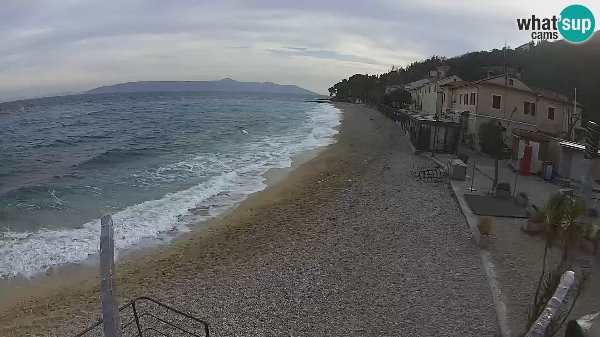 Livecam Draga di Moschiena – spiaggia