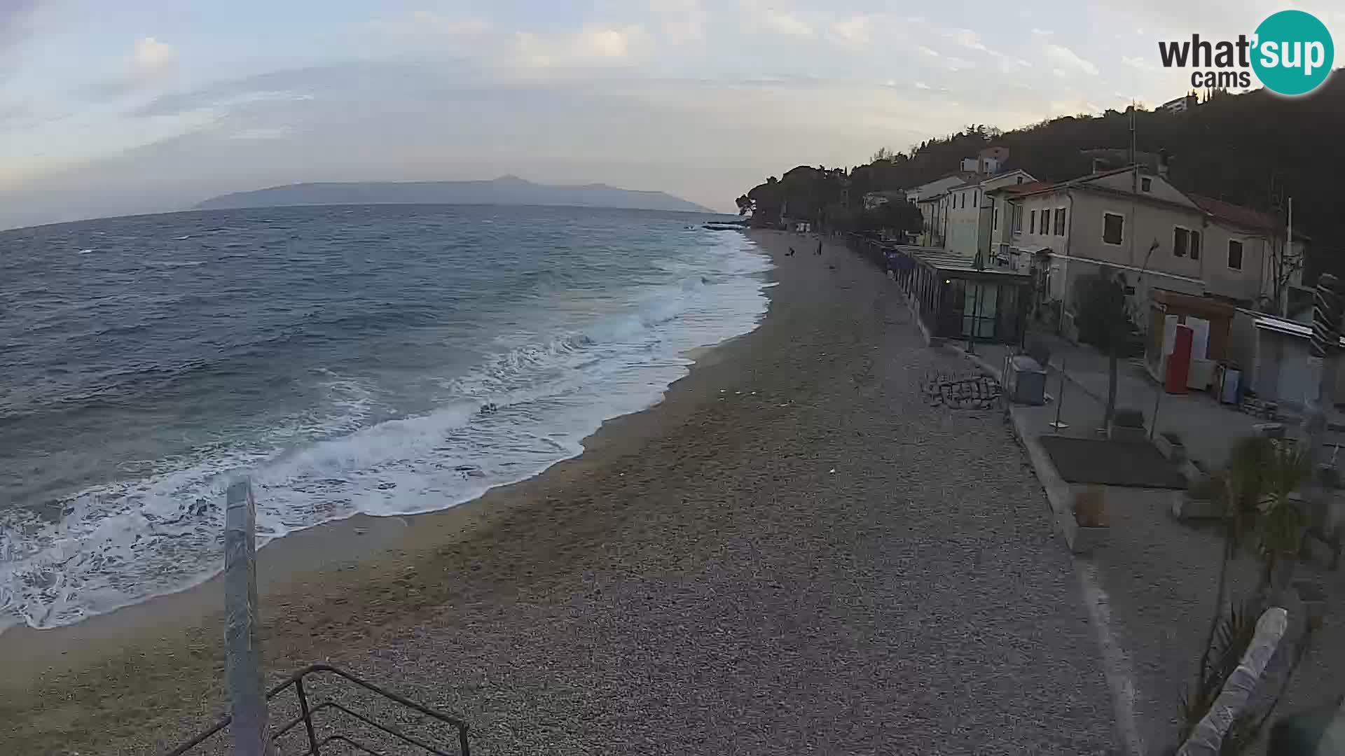 Live Cam Mošćenička Draga – plage