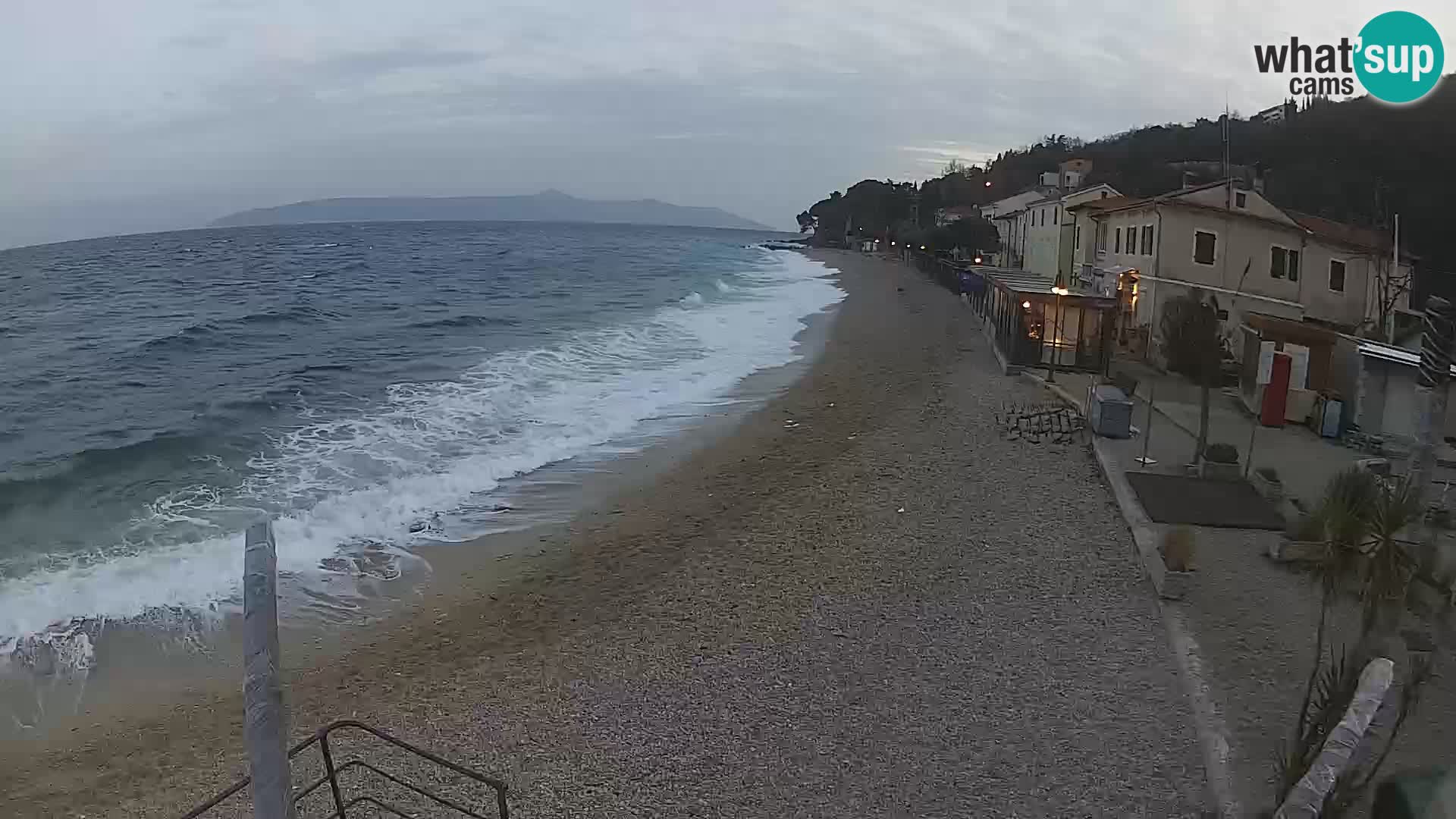 Live Cam Mošćenička Draga – plage