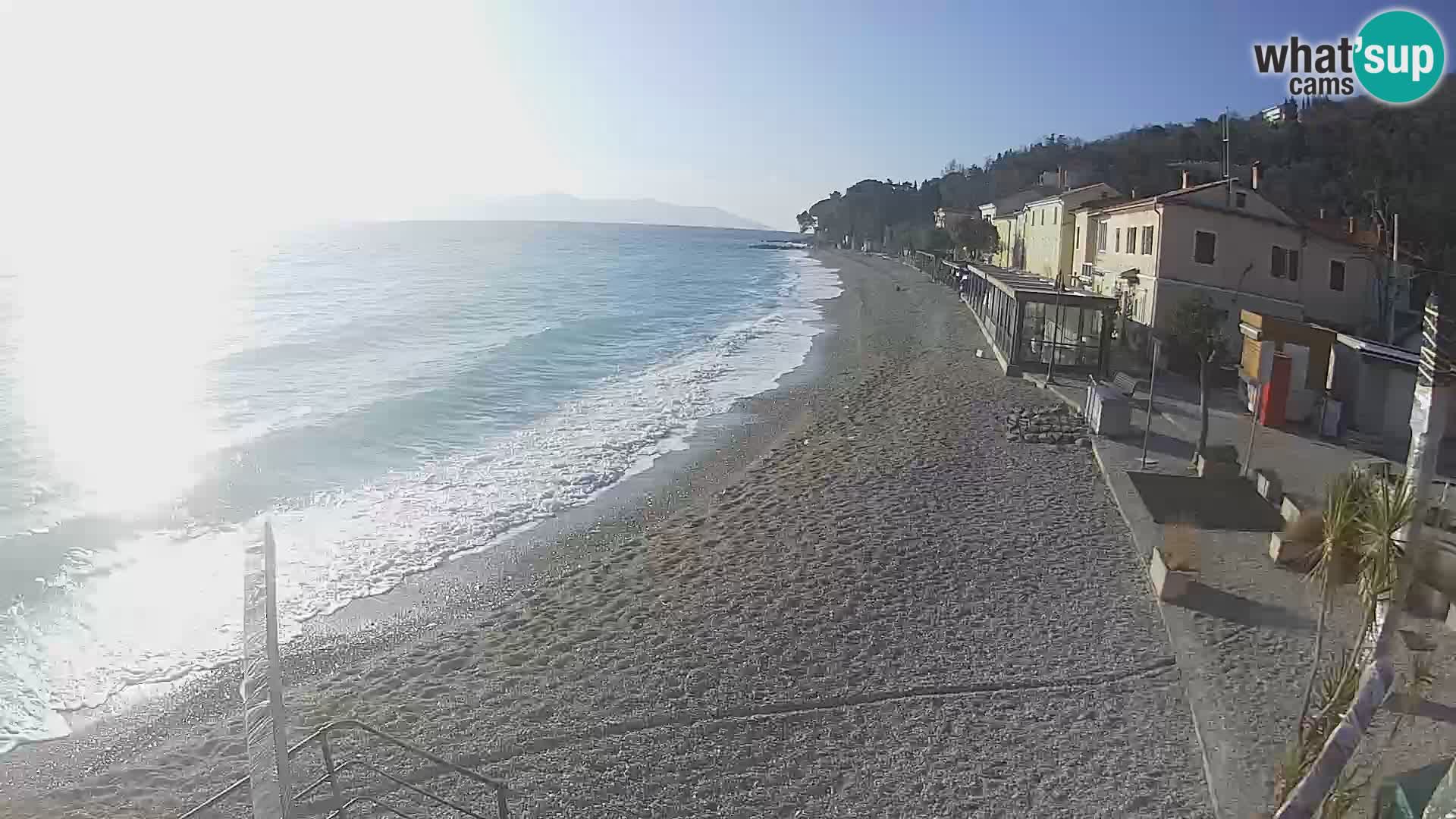 Kamera v živo Mošćenička Draga – plaža