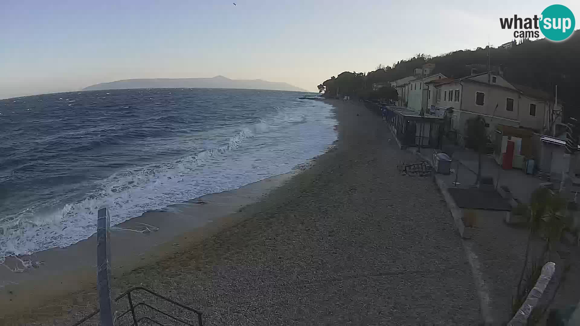 Livecam Draga di Moschiena – spiaggia