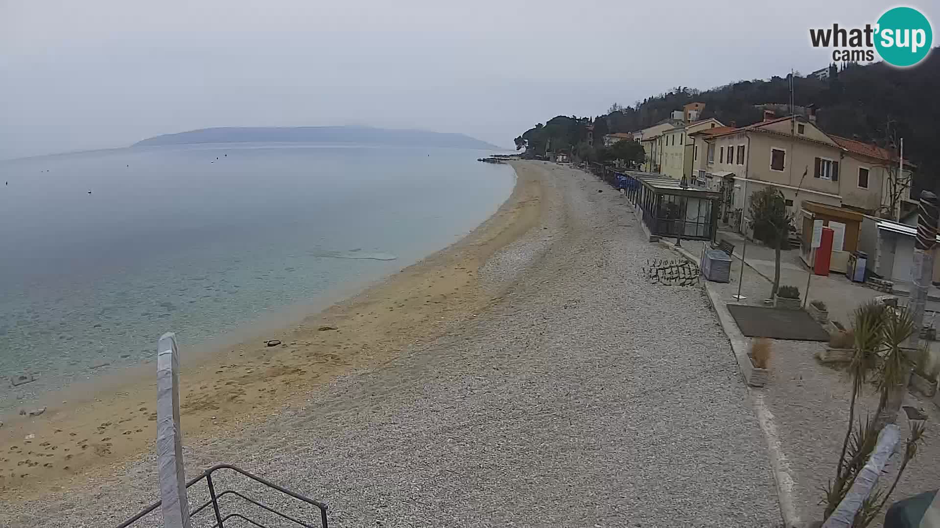 Web kamera Mošćenička Draga – plaža