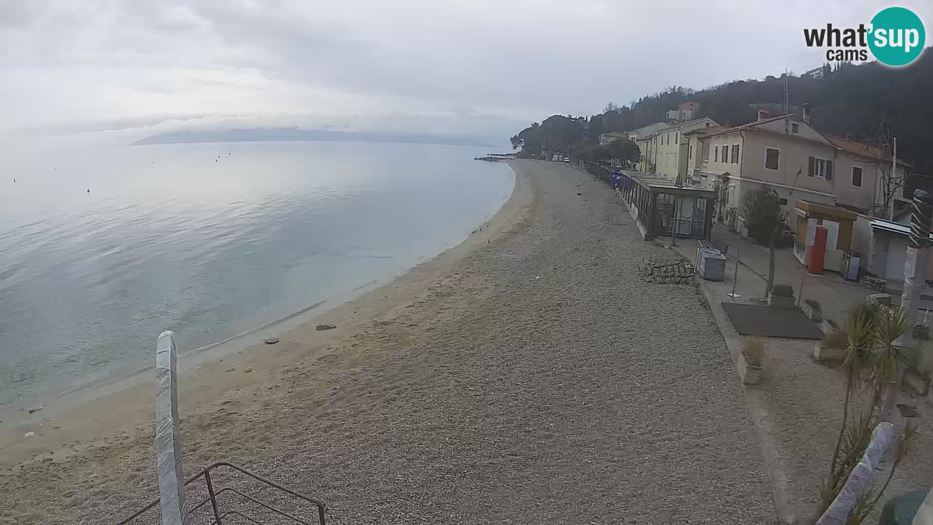 Live Cam Mošćenička Draga – plage