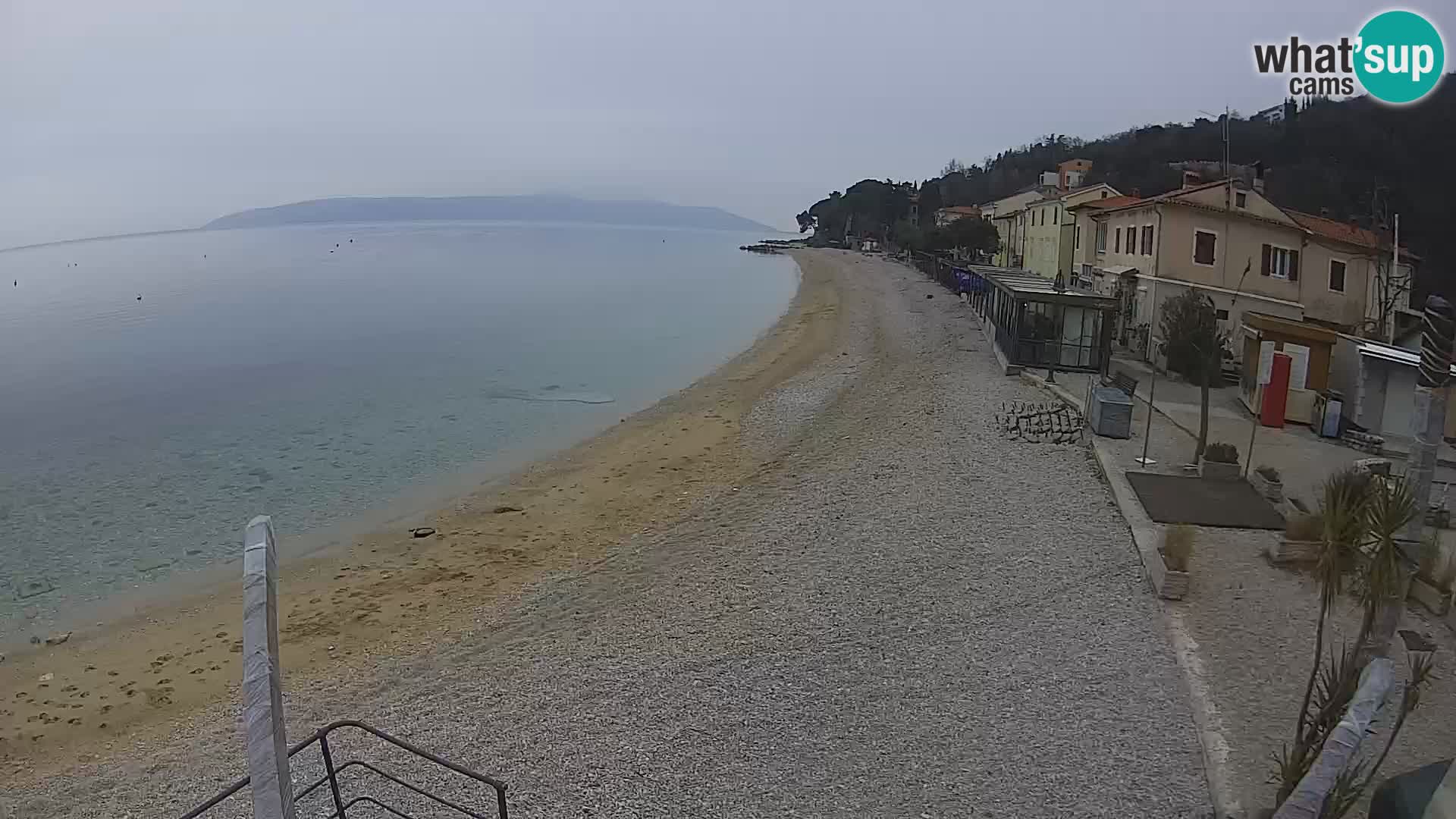 Live Cam Mošćenička Draga – plage