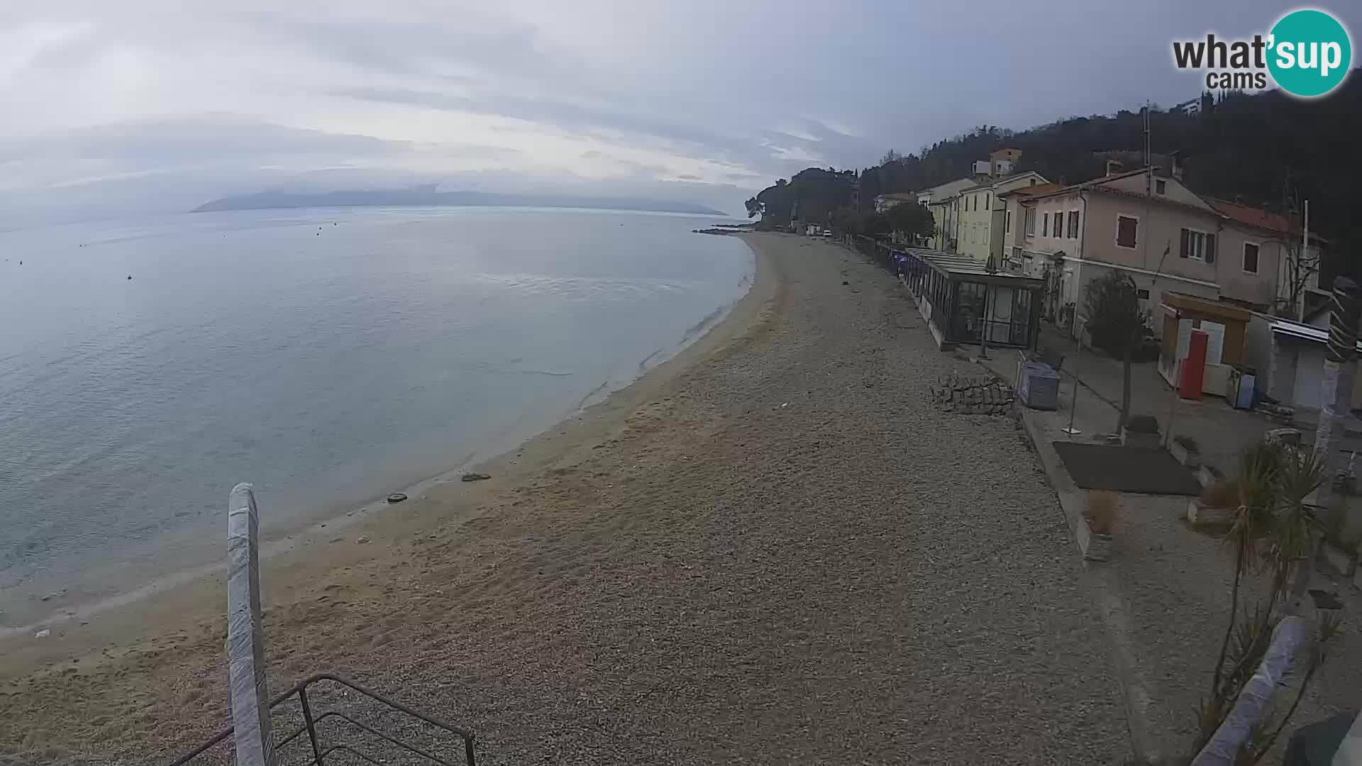 Kamera v živo Mošćenička Draga – plaža