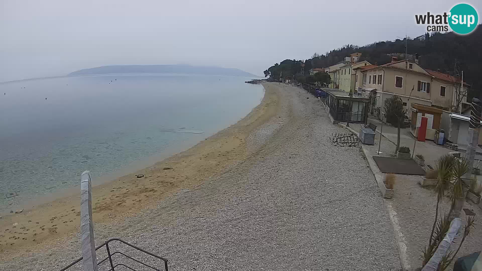 Web kamera Mošćenička Draga – plaža