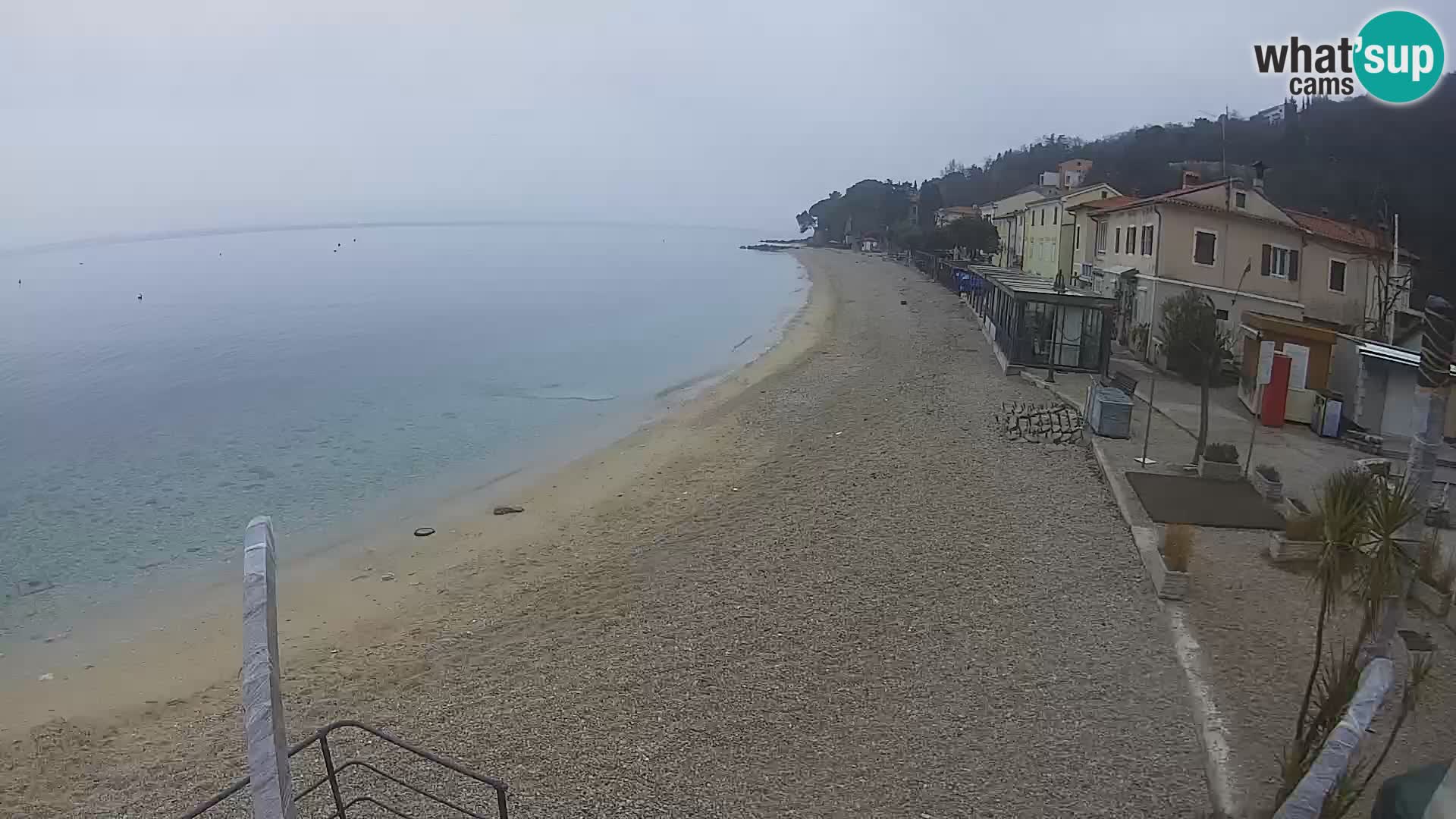 Livecam Draga di Moschiena – spiaggia