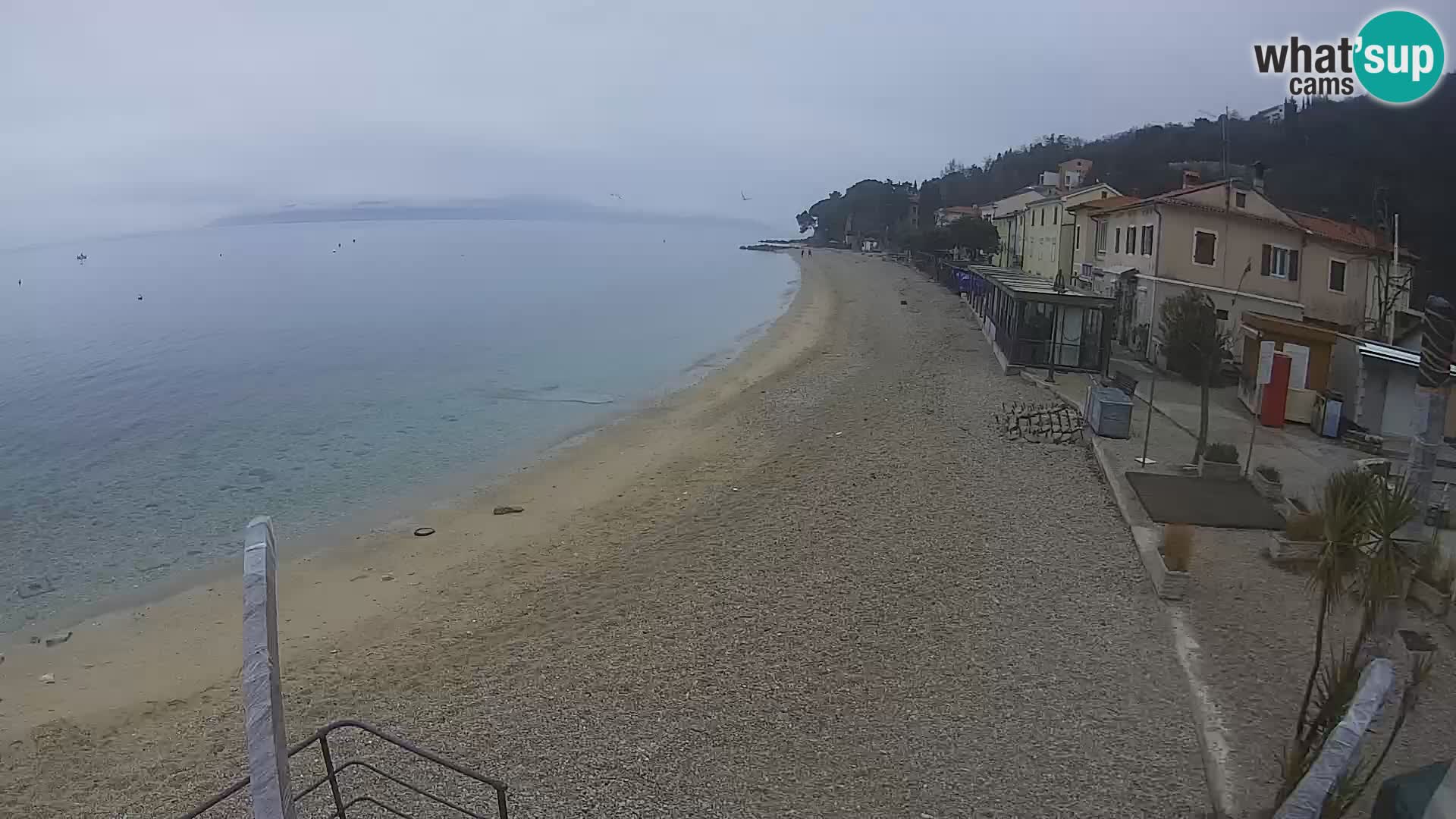 Livecam Draga di Moschiena – spiaggia