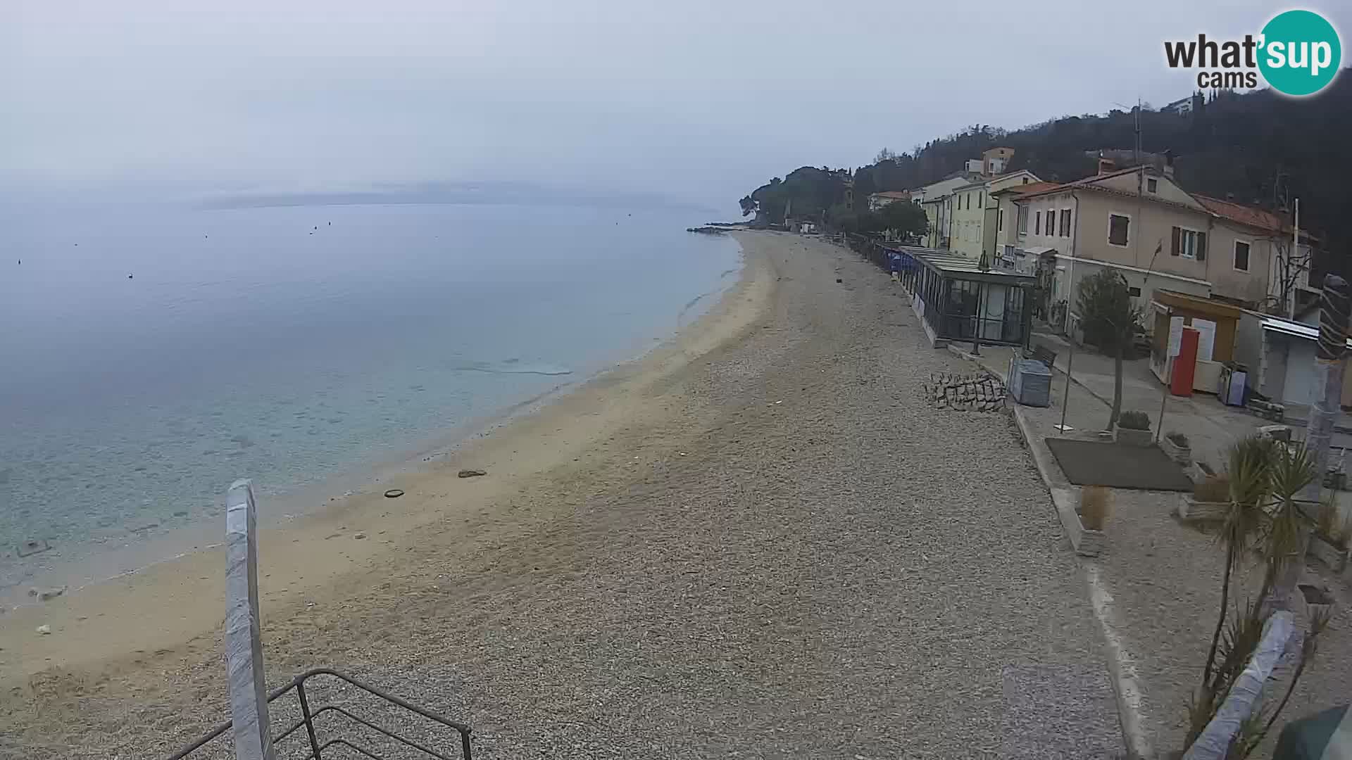 Live Cam Mošćenička Draga – plage