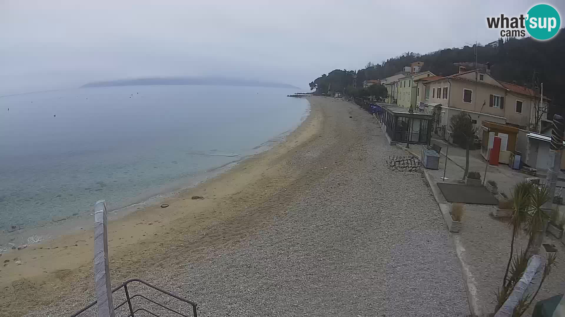 Livecam Draga di Moschiena – spiaggia