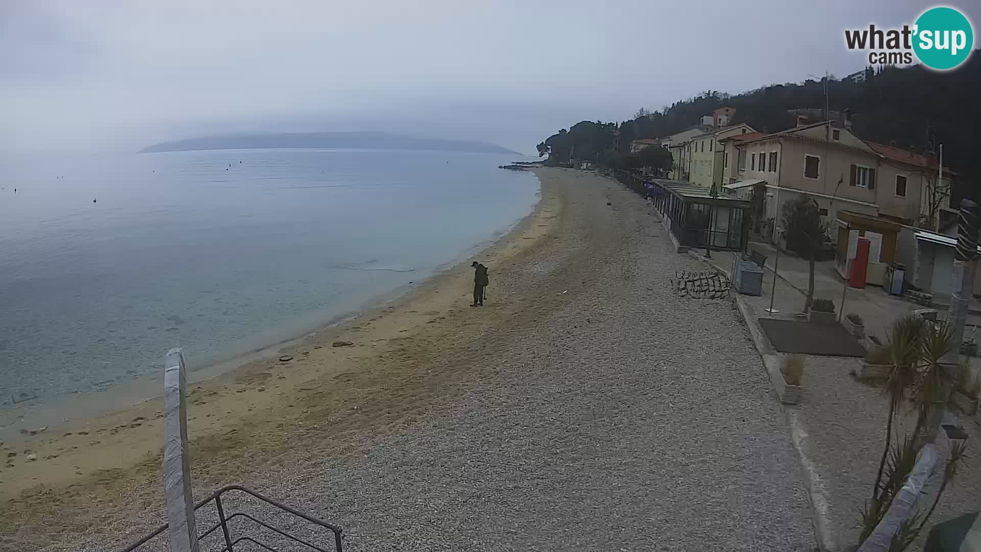 Livecam Draga di Moschiena – spiaggia