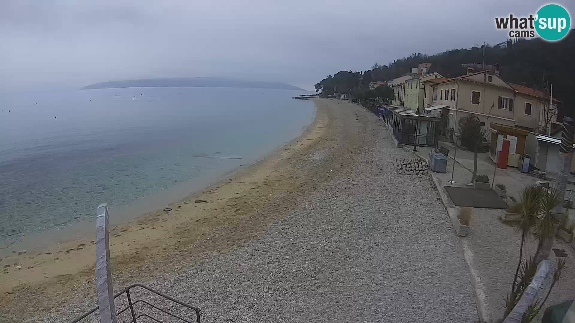 Livecam Draga di Moschiena – spiaggia