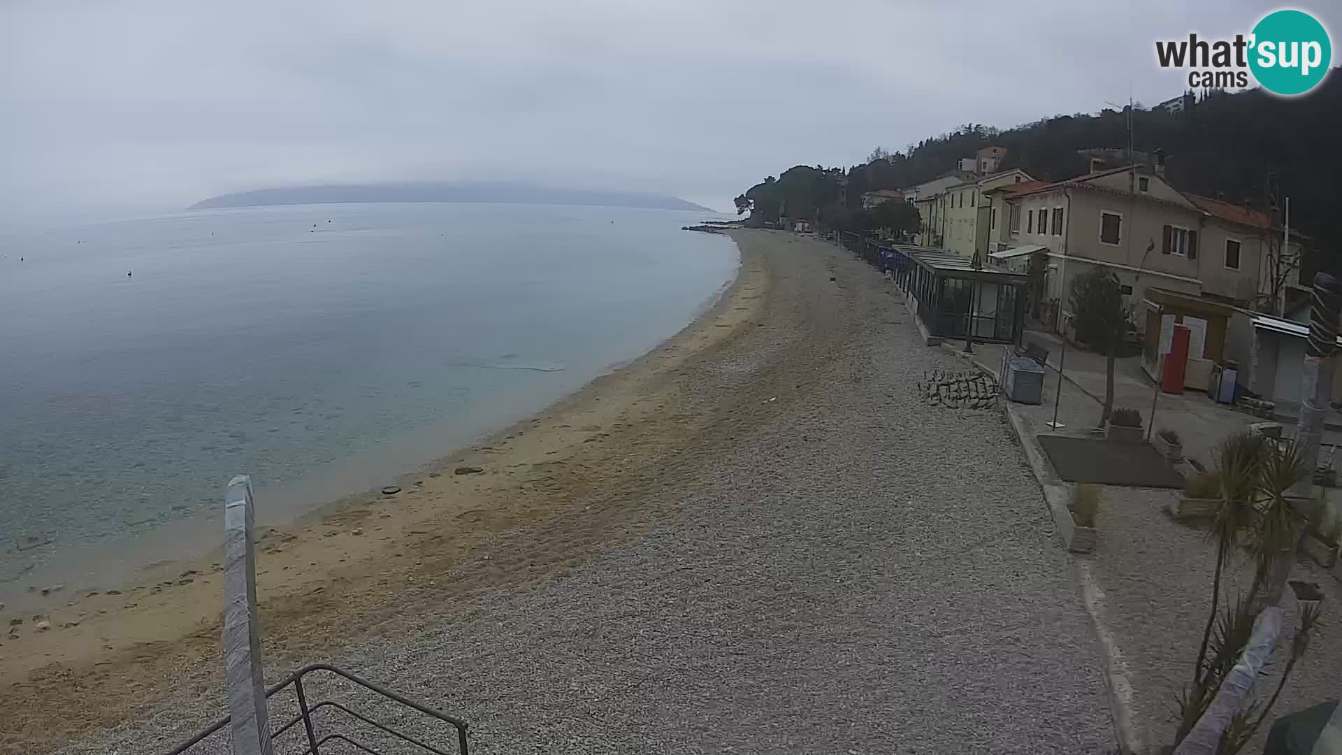 Livecam Draga di Moschiena – spiaggia