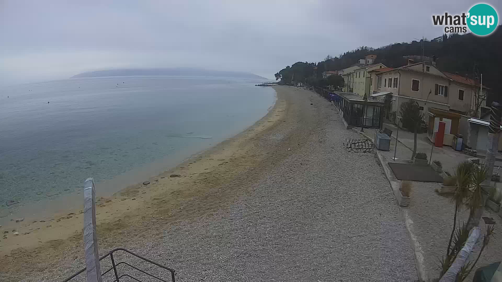 Livecam Draga di Moschiena – spiaggia