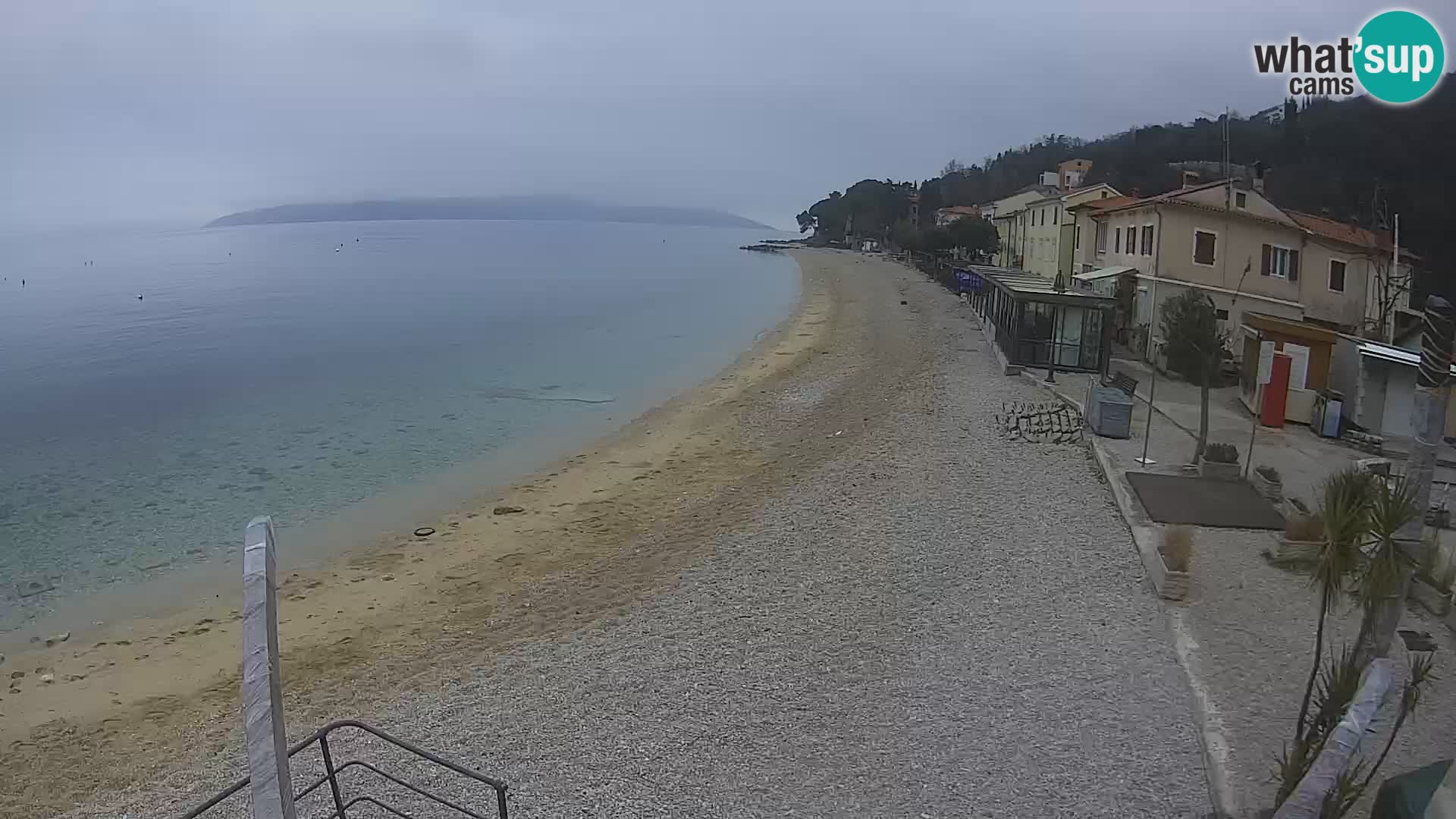 Livecam Draga di Moschiena – spiaggia