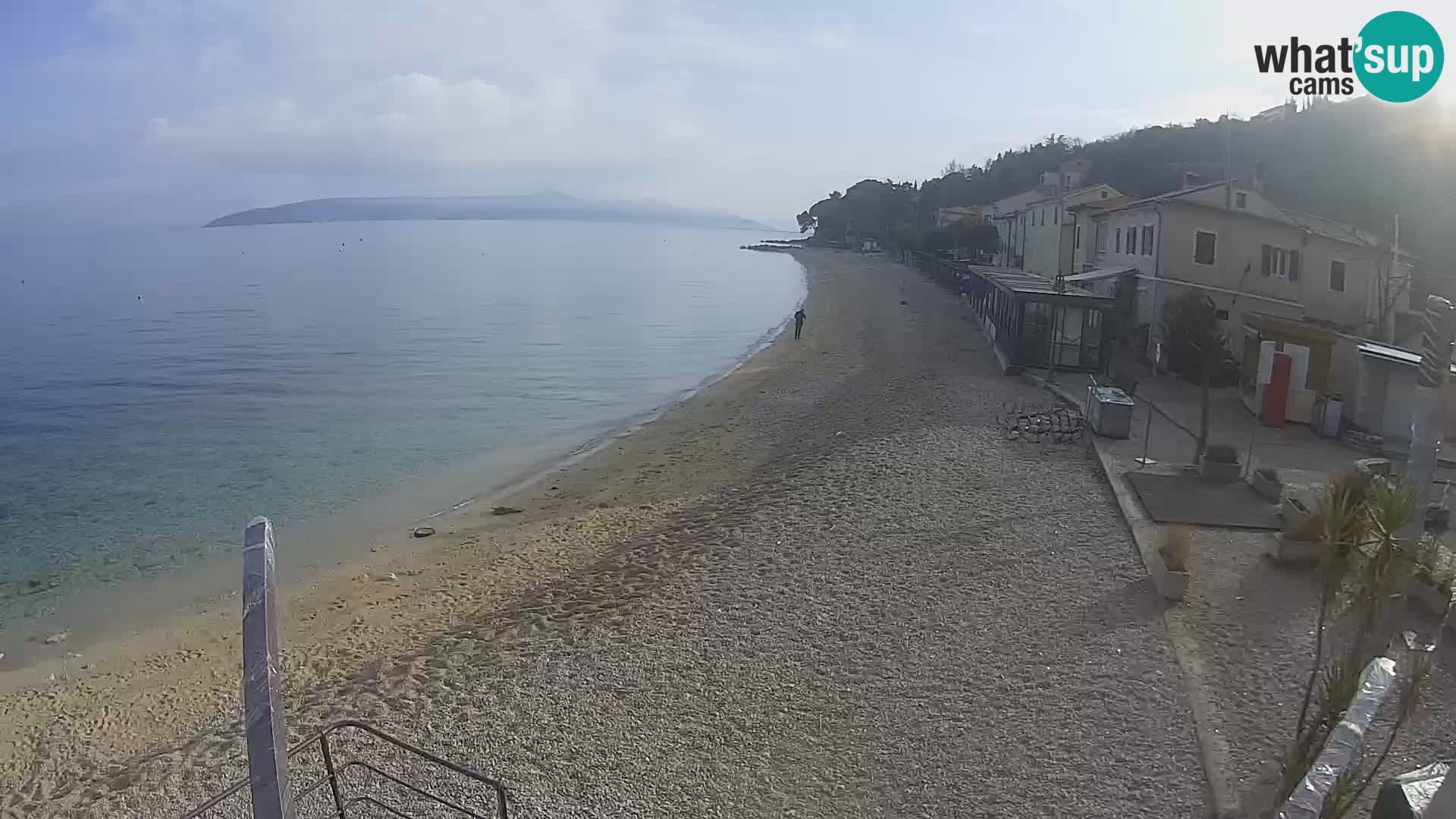 Web kamera Mošćenička Draga – plaža