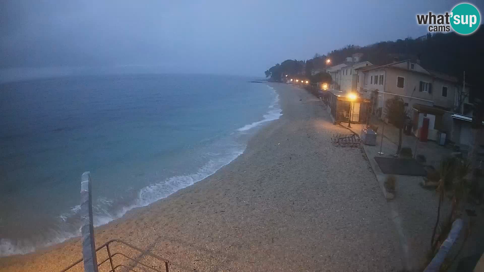 Webcam Mošćenička Draga – Strand