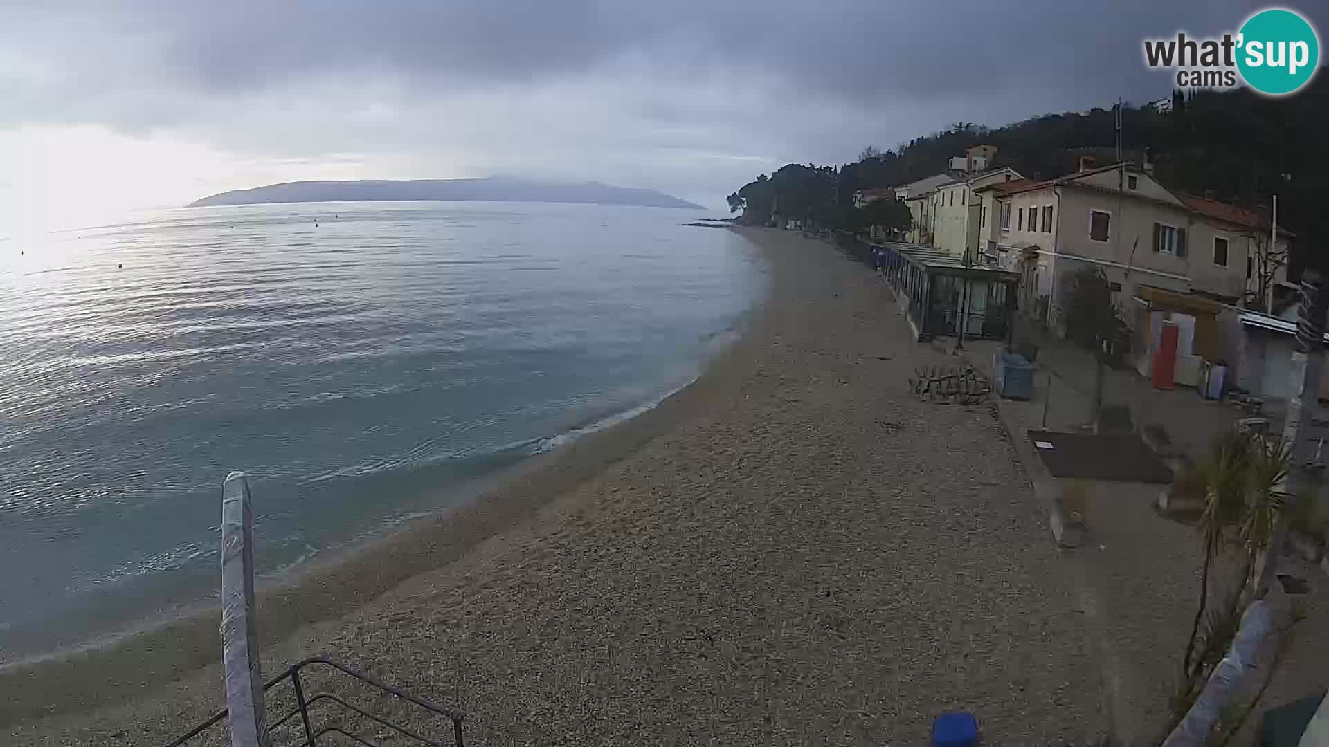 Livecam Draga di Moschiena – spiaggia