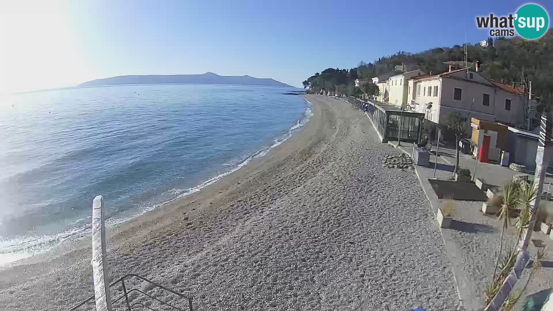 Live Cam Mošćenička Draga – plage