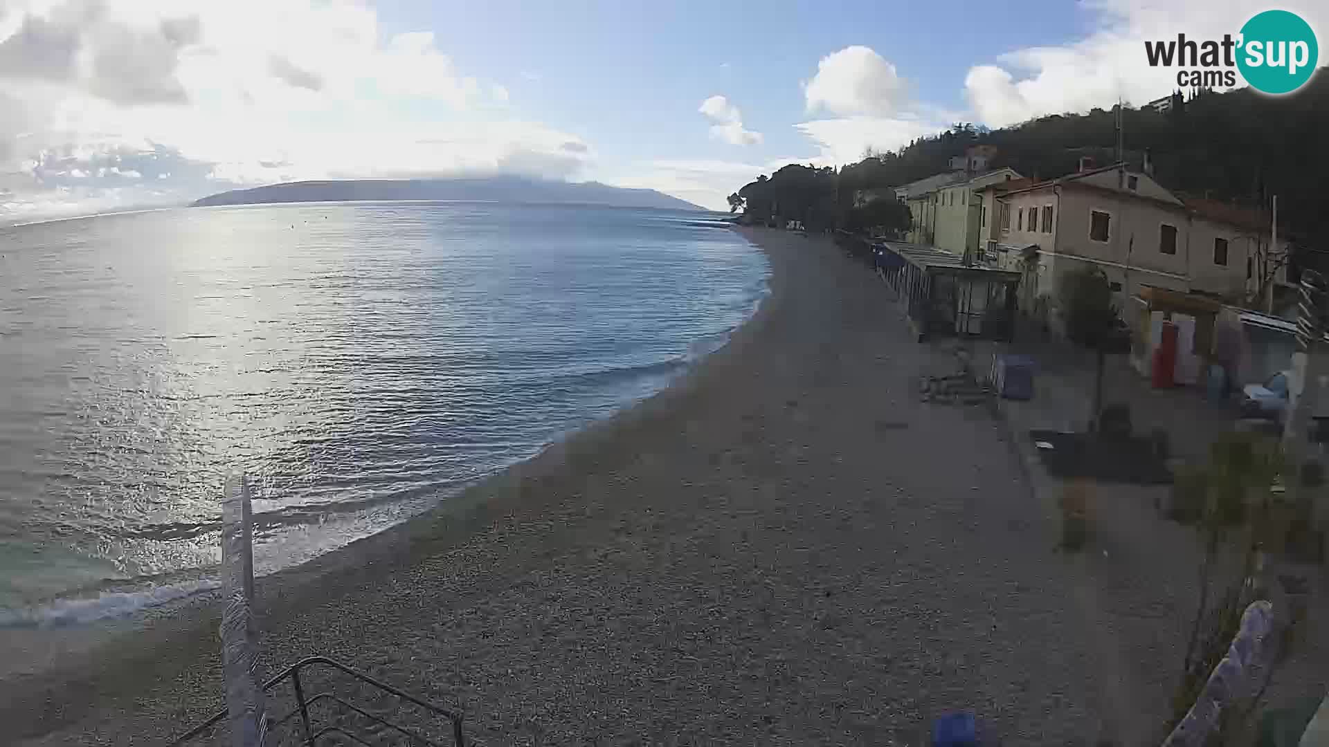 Live Cam Mošćenička Draga – plage