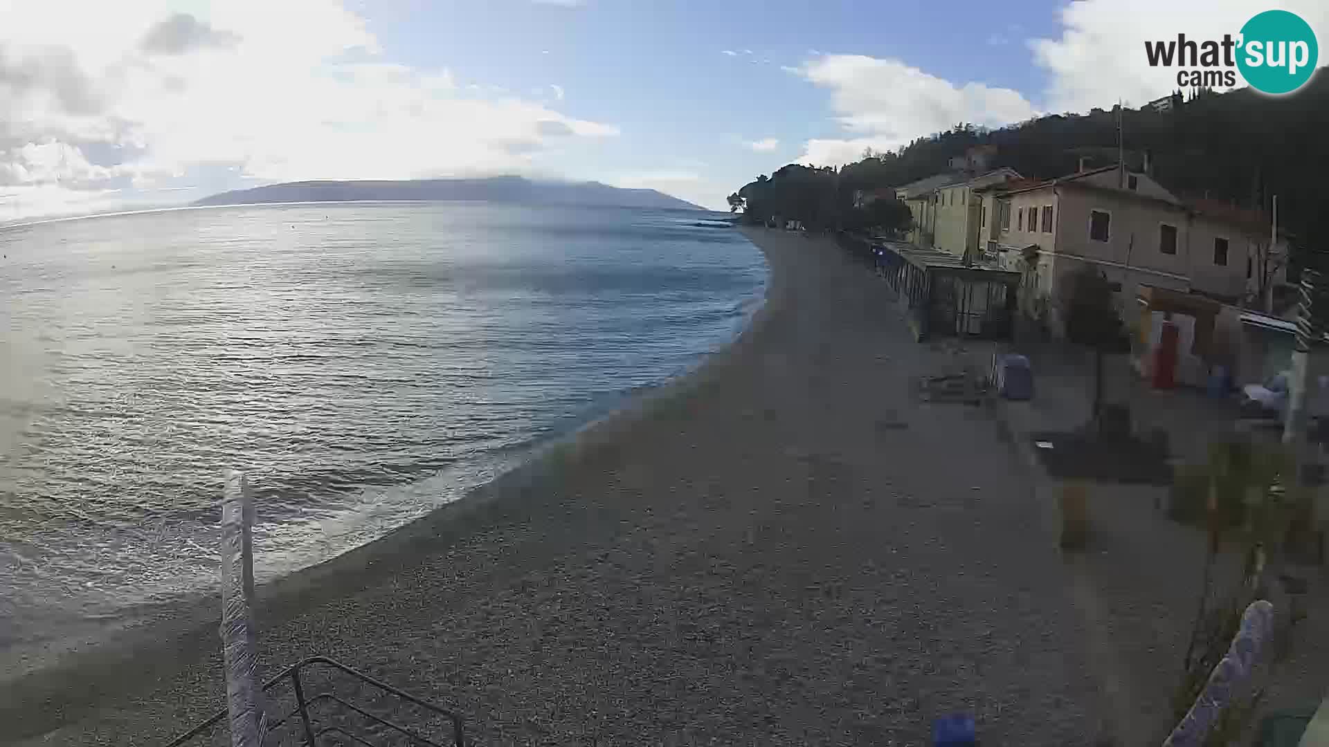 Kamera v živo Mošćenička Draga – plaža