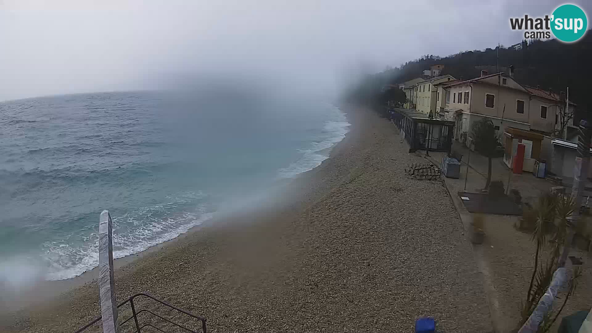 Webcam Mošćenička Draga – Strand