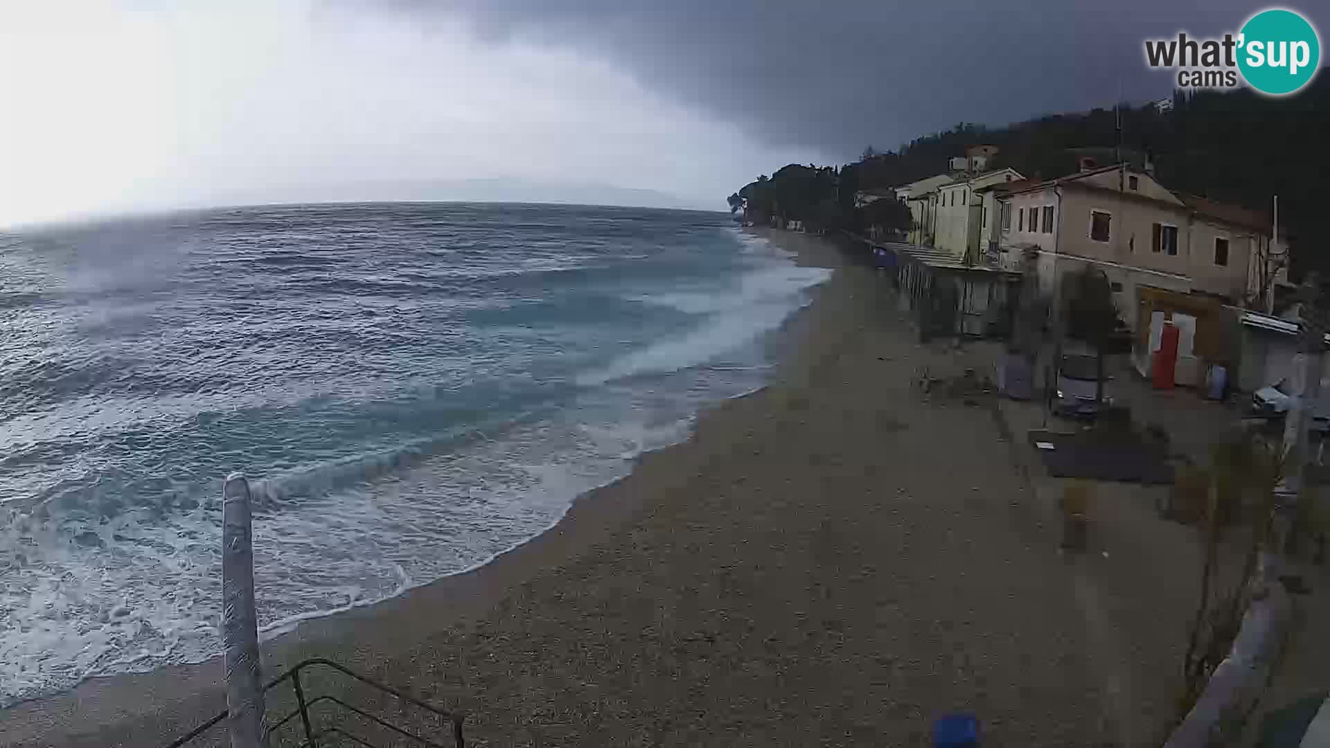 Live Cam Mošćenička Draga – plage