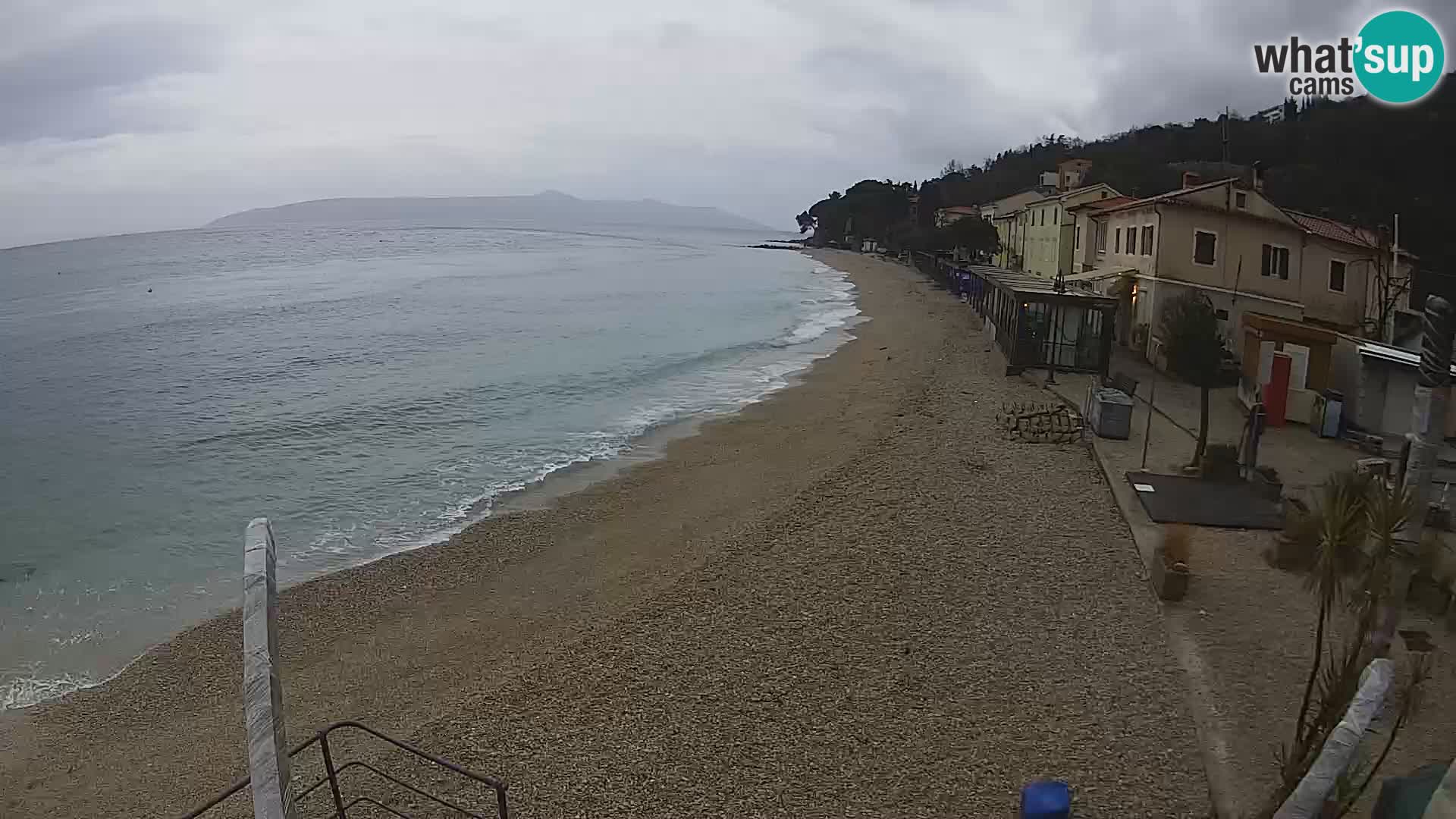 Mošćenička Draga webcam beach