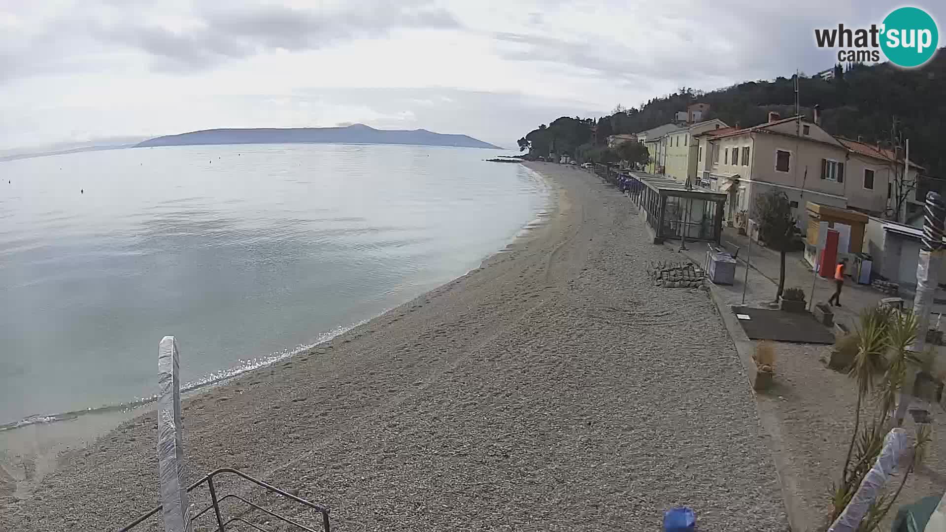 Live Cam Mošćenička Draga – plage