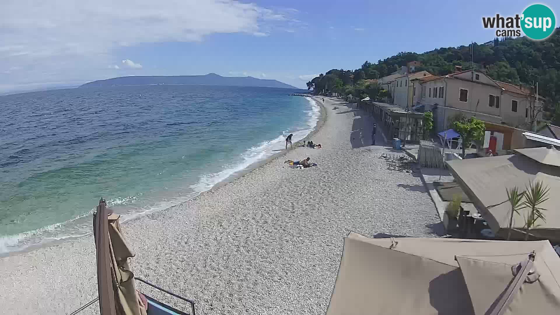 Live Cam Mošćenička Draga – plage