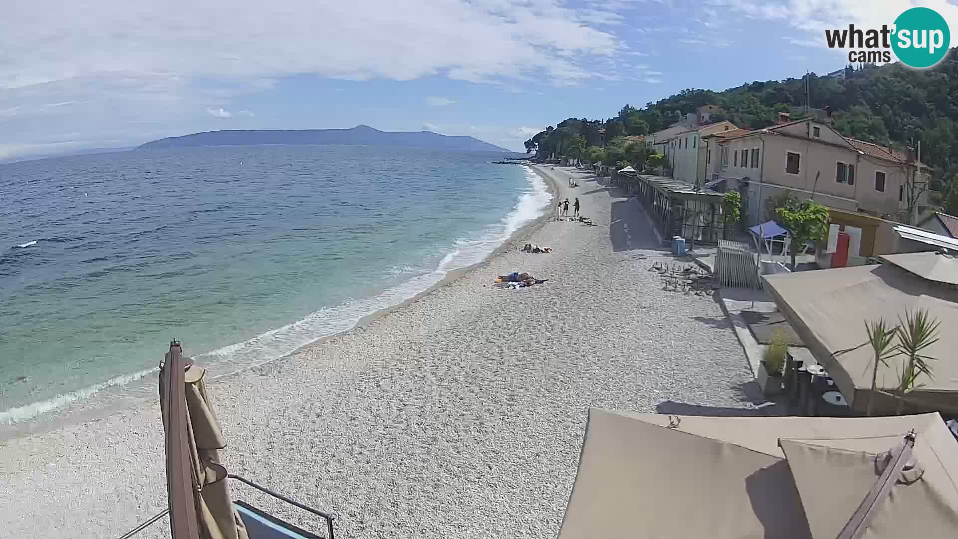 Camera en vivo Mošćenička Draga – Playa