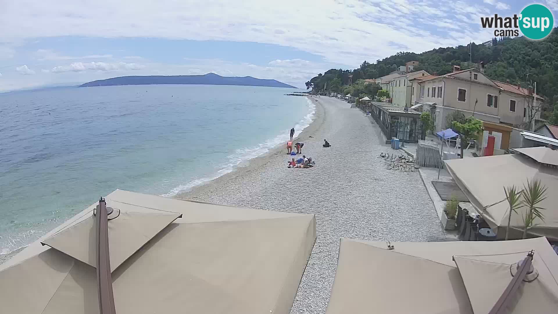 Camera en vivo Mošćenička Draga – Playa