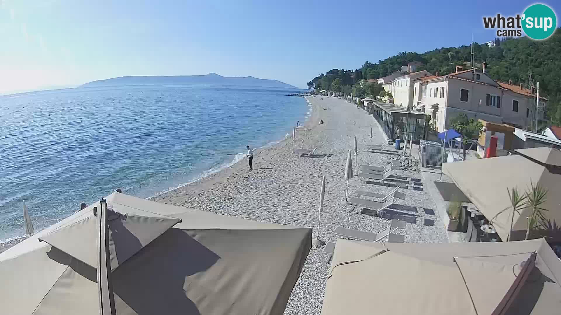 Kamera v živo Mošćenička Draga – plaža