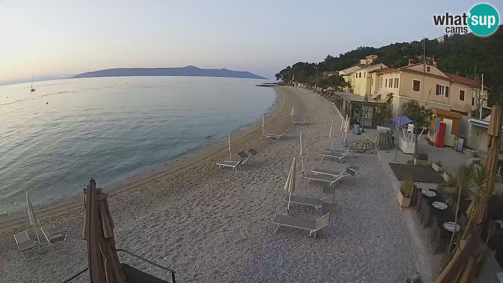 Live Cam Mošćenička Draga – plage
