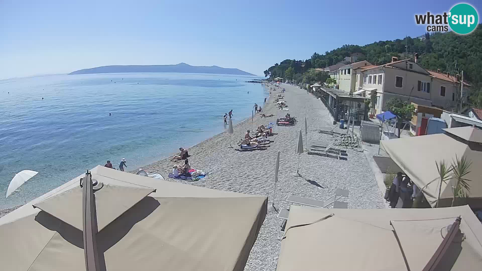 Livecam Draga di Moschiena – spiaggia