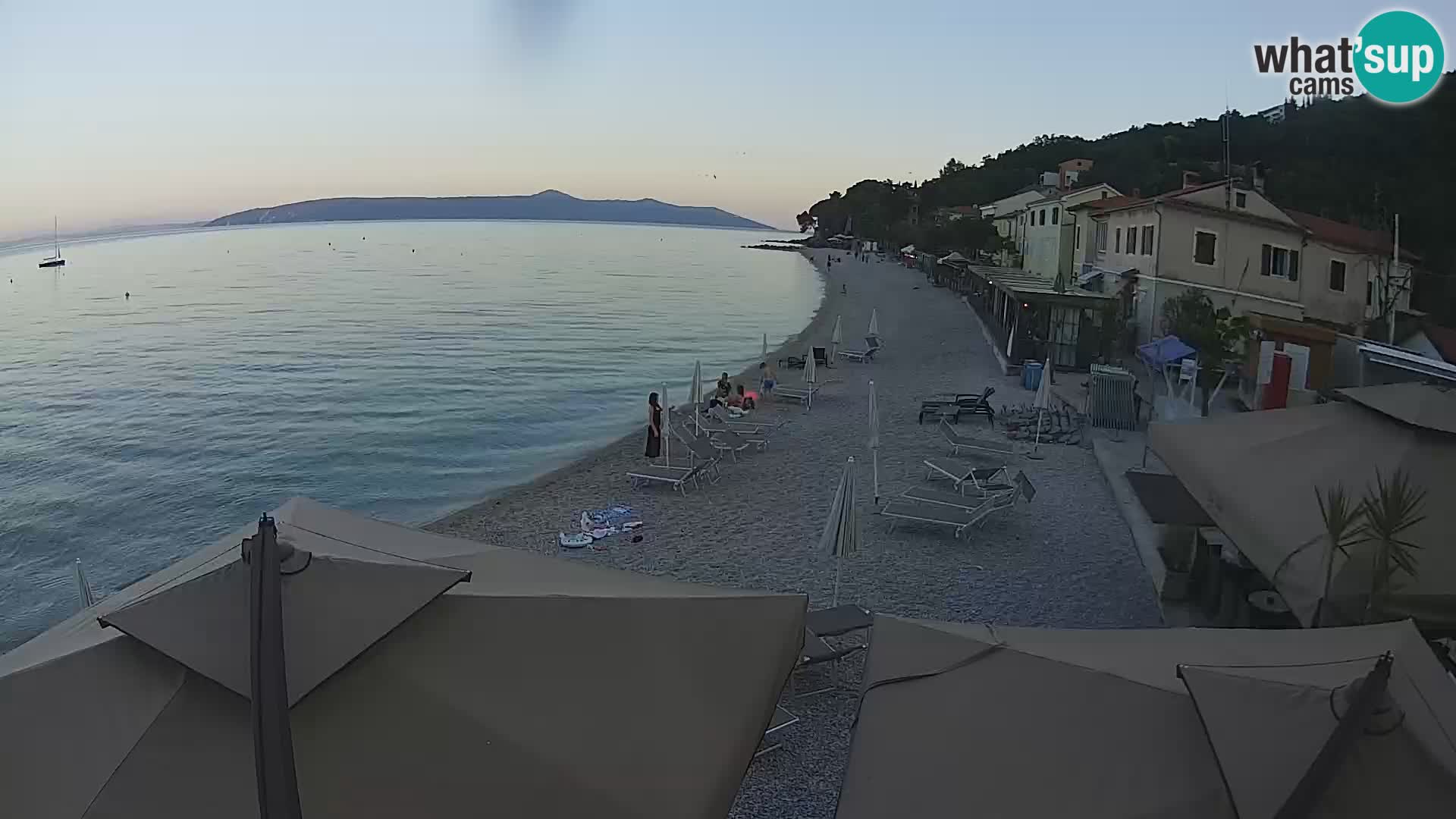 Live Cam Mošćenička Draga – plage