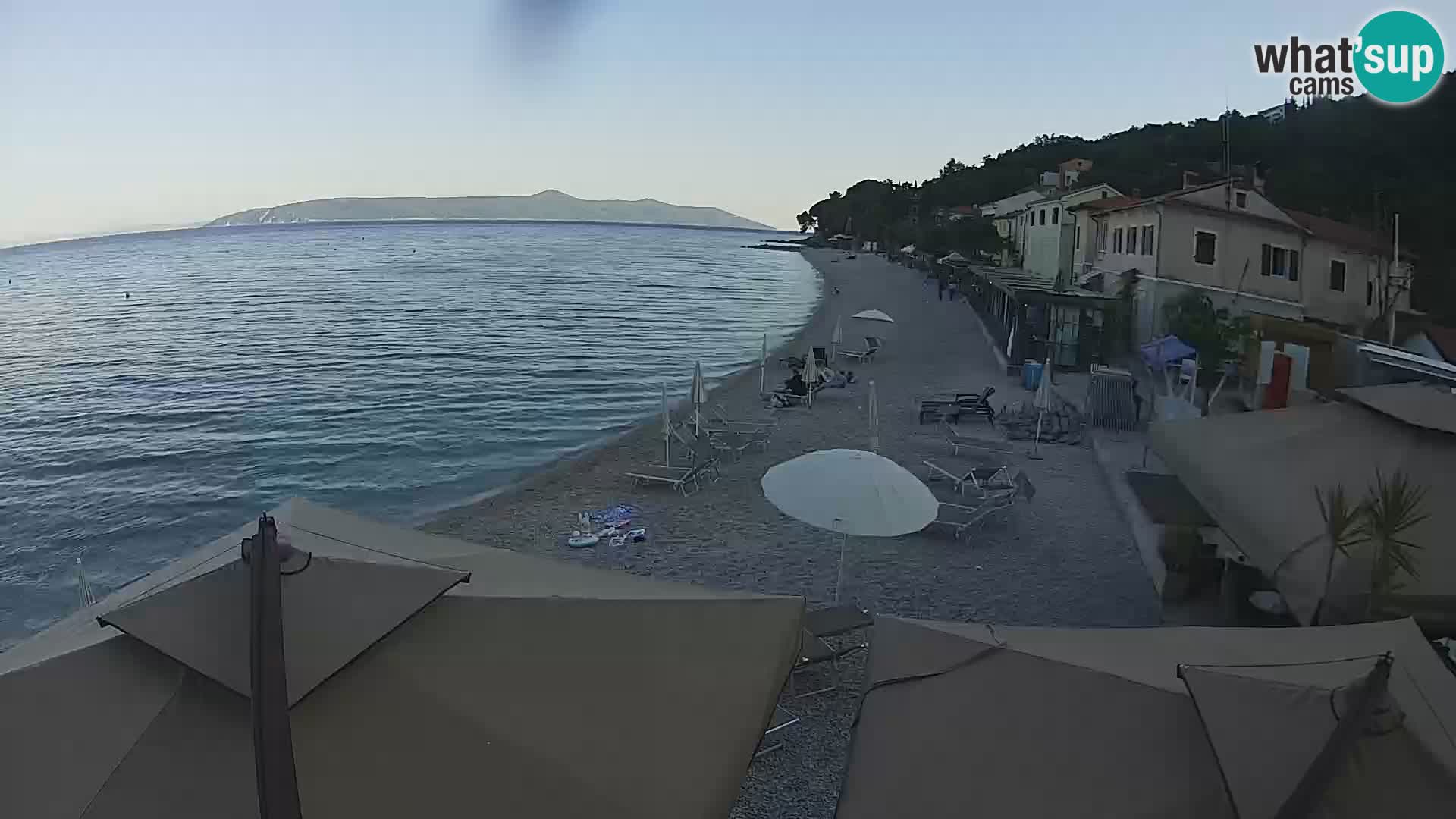 Kamera v živo Mošćenička Draga – plaža