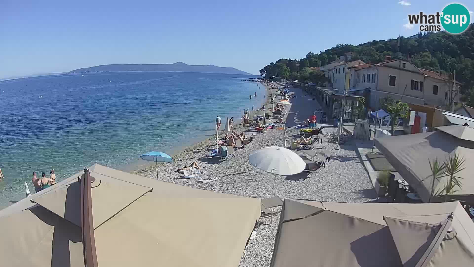 Camera en vivo Mošćenička Draga – Playa