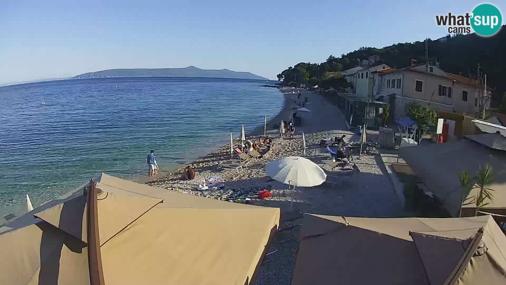Camera en vivo Mošćenička Draga – Playa