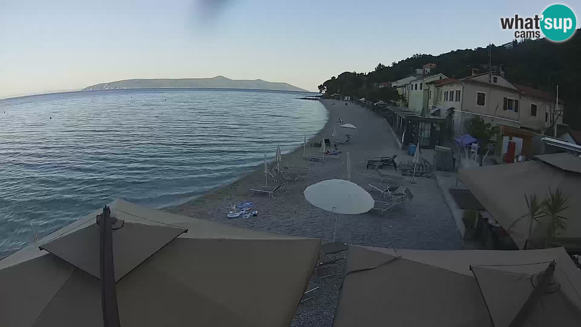 Kamera v živo Mošćenička Draga – plaža