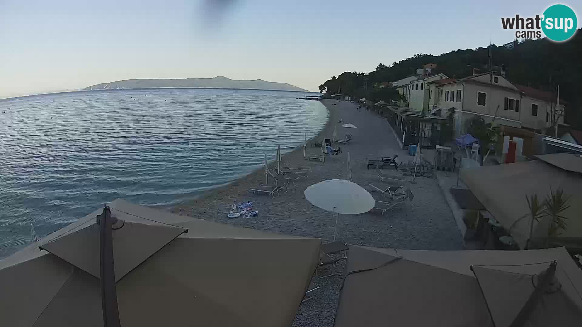 Web kamera Mošćenička Draga – plaža