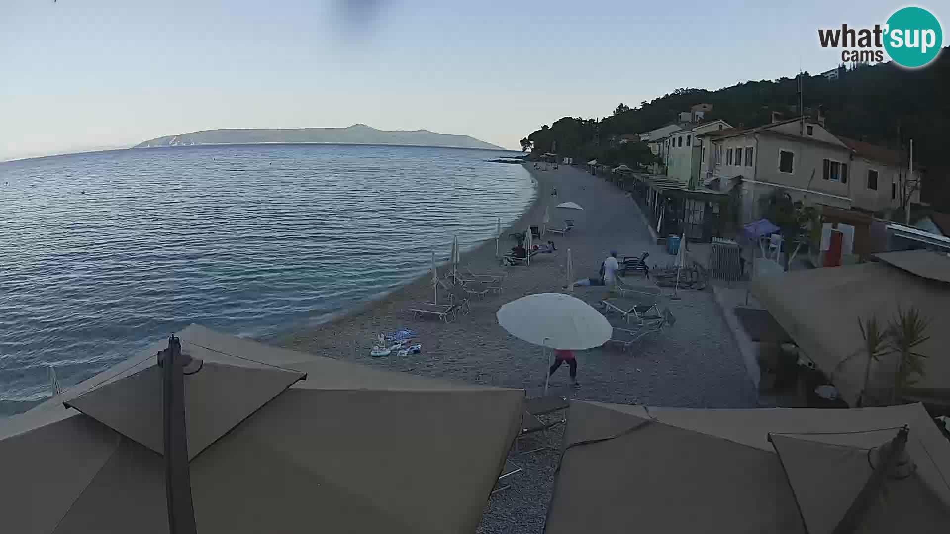 Kamera v živo Mošćenička Draga – plaža