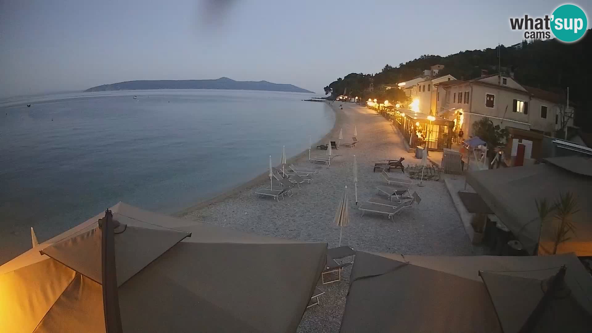 Kamera v živo Mošćenička Draga – plaža
