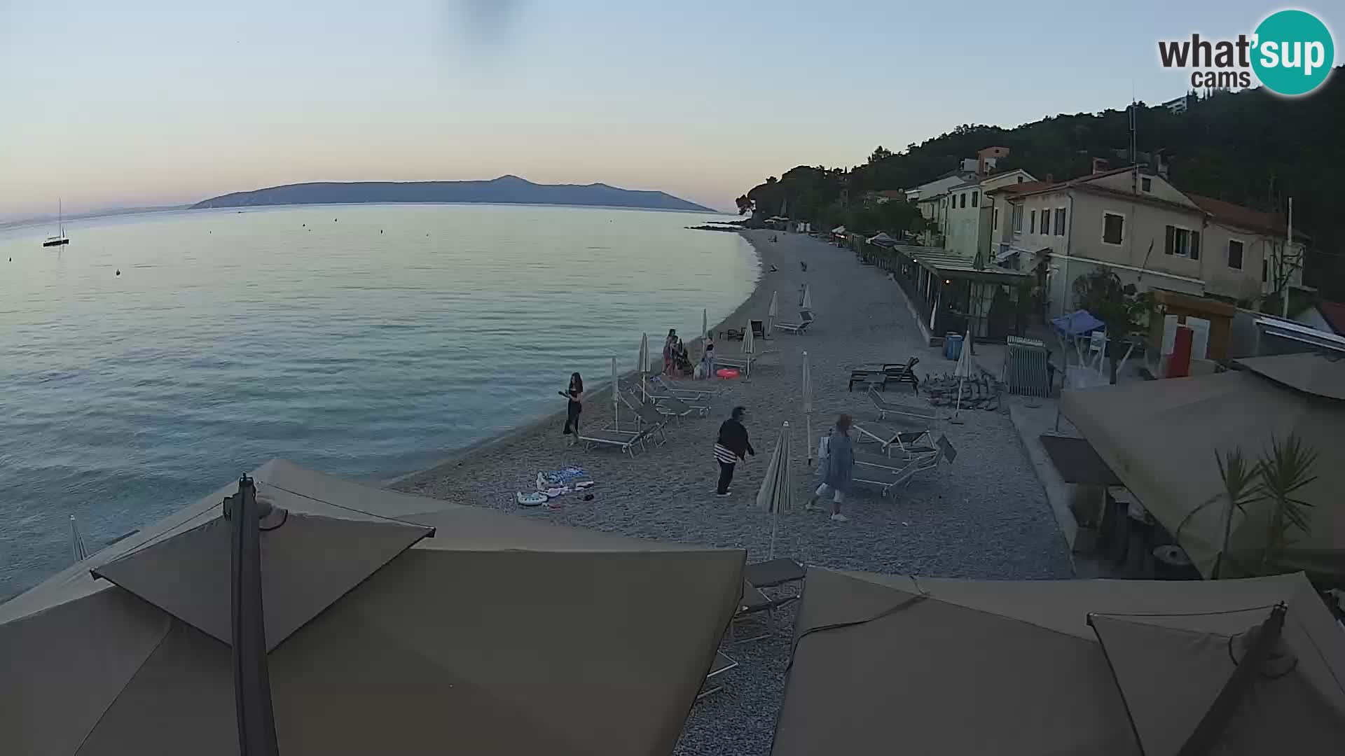 Live Cam Mošćenička Draga – plage