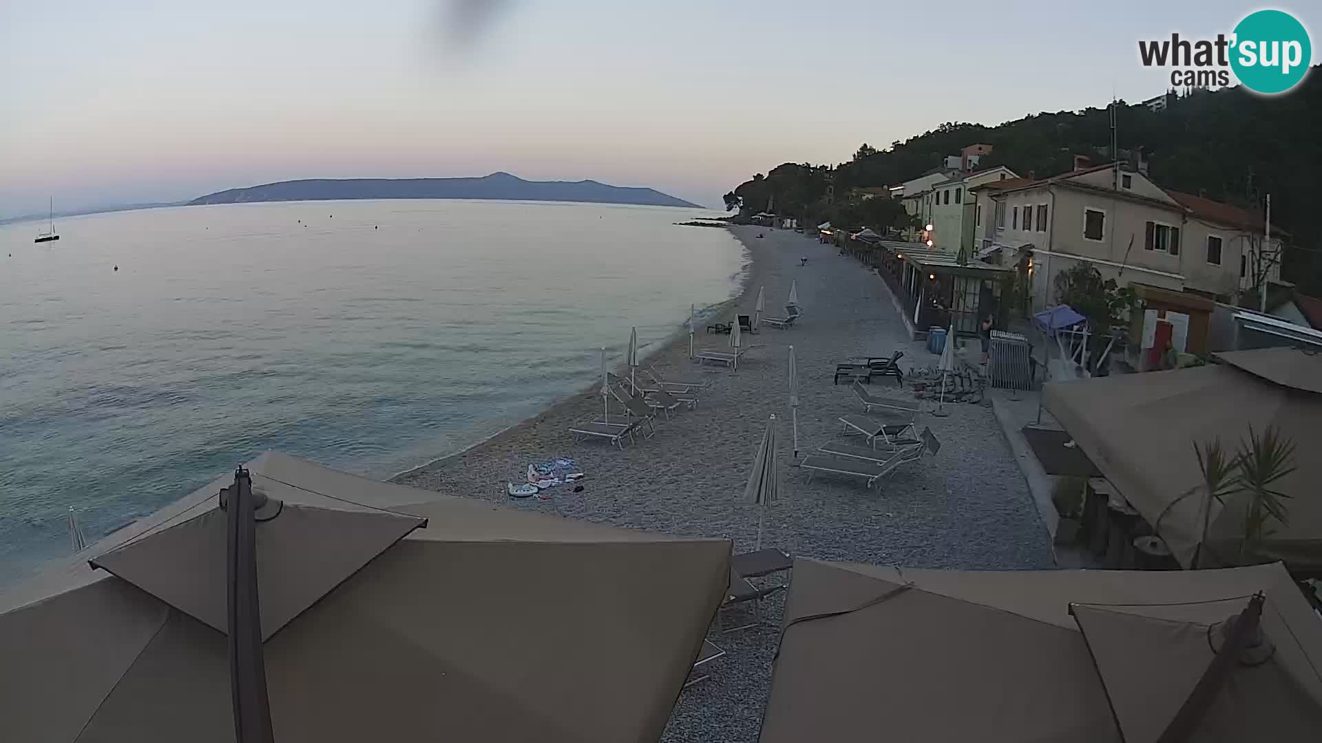 Live Cam Mošćenička Draga – plage