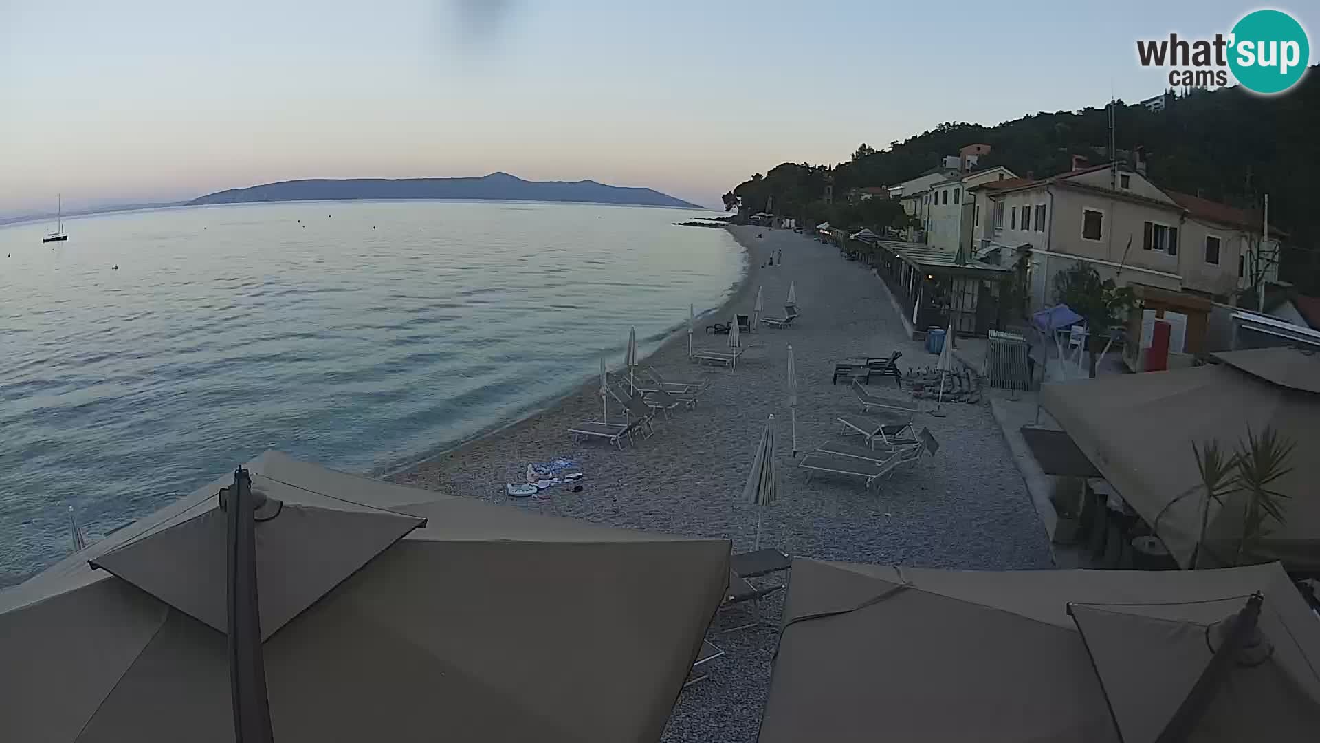 Live Cam Mošćenička Draga – plage