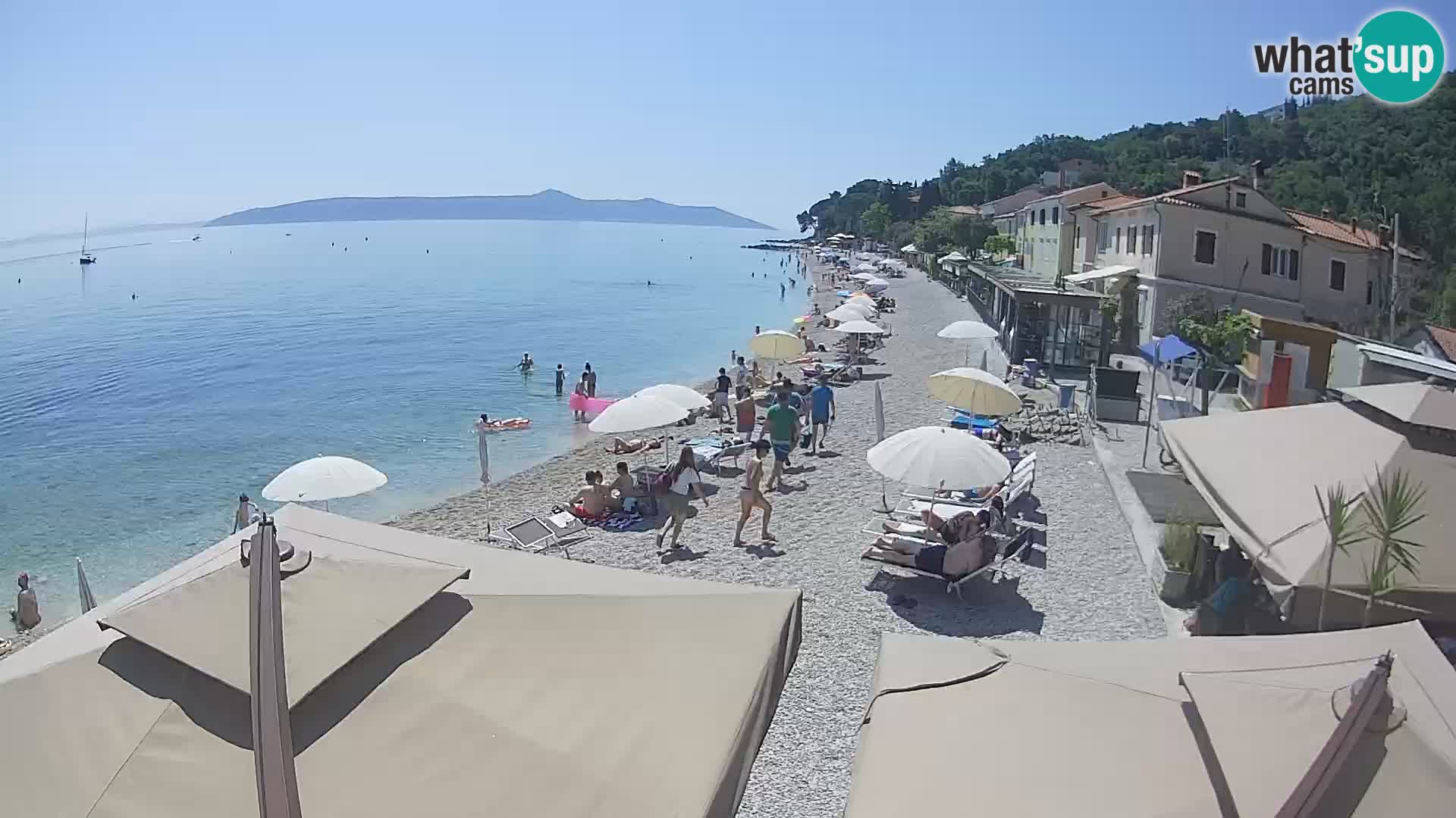 Camera en vivo Mošćenička Draga – Playa
