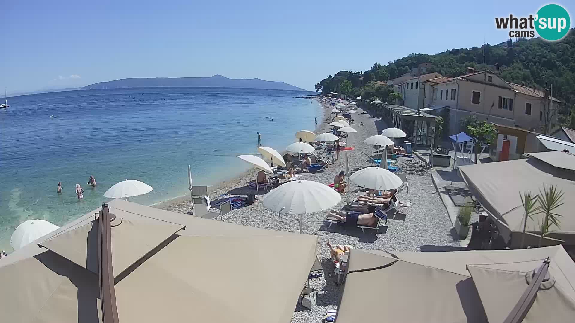Camera en vivo Mošćenička Draga – Playa
