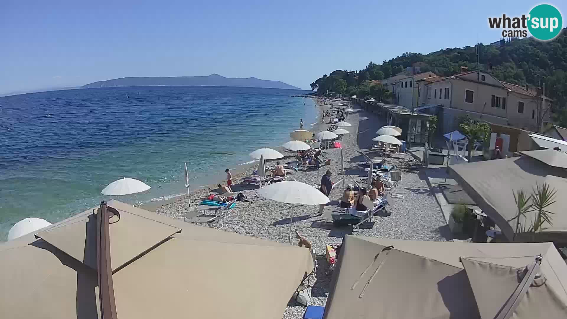 Live Cam Mošćenička Draga – plage