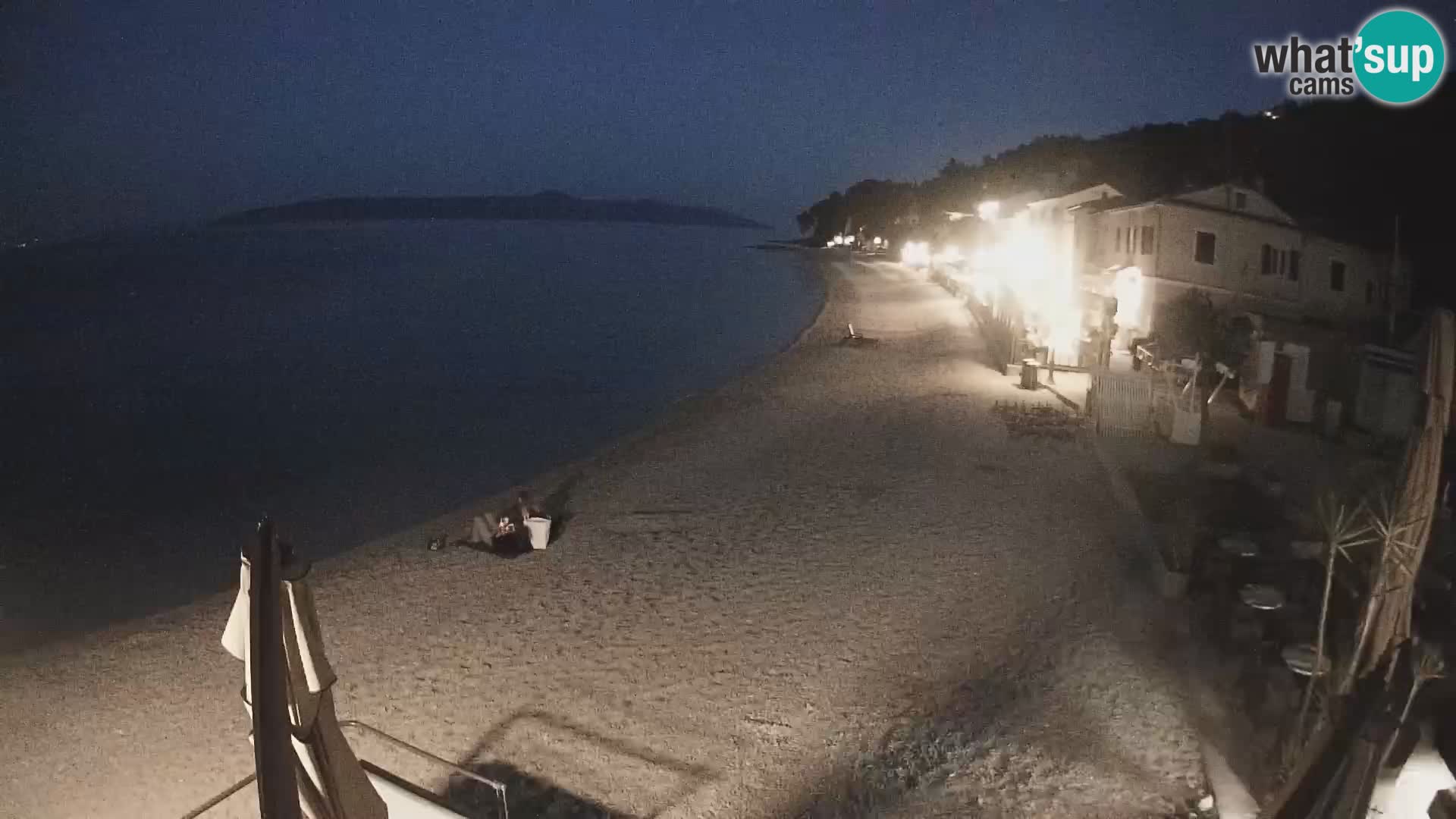 Livecam Draga di Moschiena – spiaggia